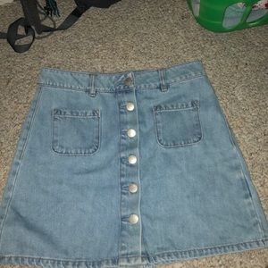 Jean skirt